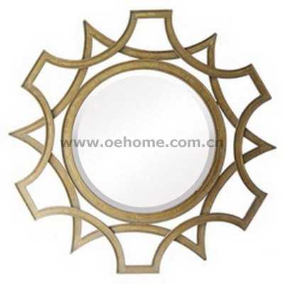 8348 High quality starburst metal mirror, salon mirror